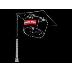 Birrete de Graduación Adulto | Zona 2 | 90 x 30