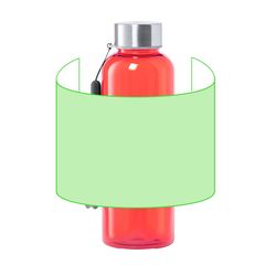 Bidón Tritán 500ml con Tapón y Cordón | Alrededor del bidón | 180 x 120