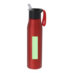 Bidón 700 ml con correa y dosificador de pajita | Area 3 | 25 x 100