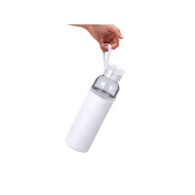 Bidón de cristal de 500 ml con tapón a rosca