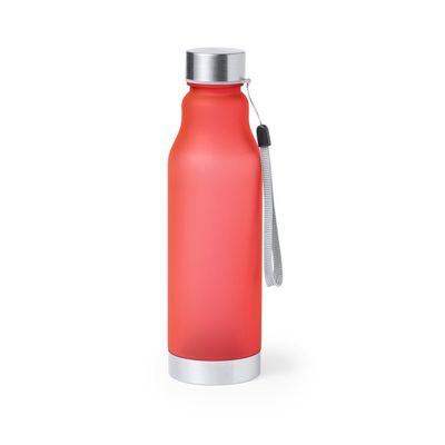 Bidón RPET con Cordón 600ml Roj