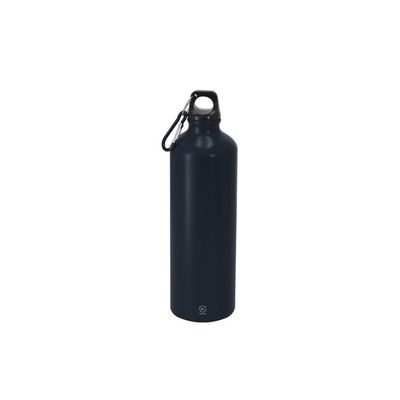 Bidón aluminio de 800 ml con mosquetón