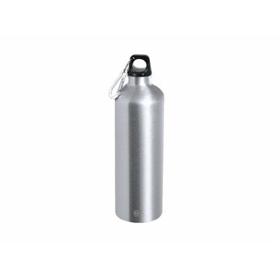 Bidón aluminio de 800 ml con mosquetón Plat