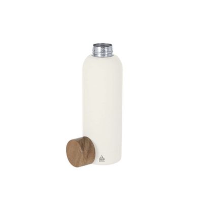 Bidón 700ml de acero reciclado y acabado gomoso