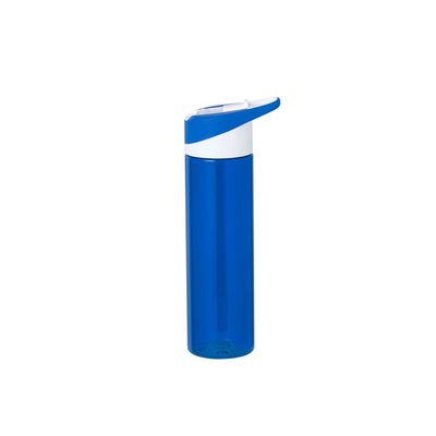 Bidón con pajita 600ml Azul