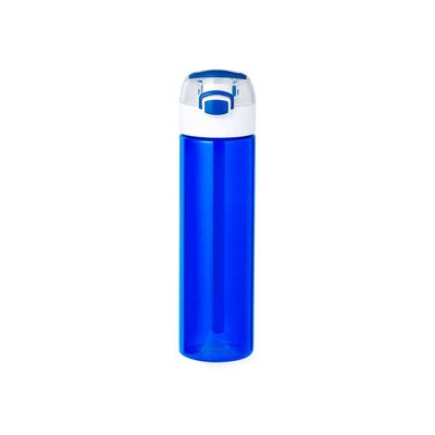 Bidón de Tritan 650 ml Tapa con resorte Azul