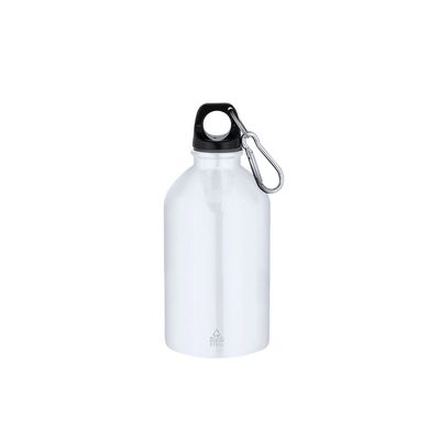 Bidón acero reciclado 500 ml con mosquetón Bla