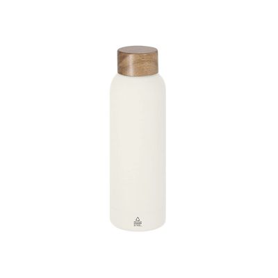 Bidón 700ml de acero reciclado y acabado gomoso Natu