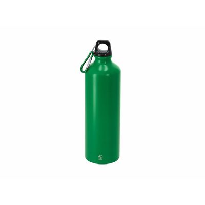 Bidón aluminio de 800 ml con mosquetón Ver