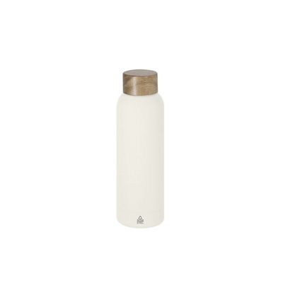 Bidón 700ml de acero reciclado y acabado gomoso