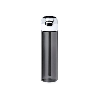 Bidón de Tritan 650 ml Tapa con resorte Neg