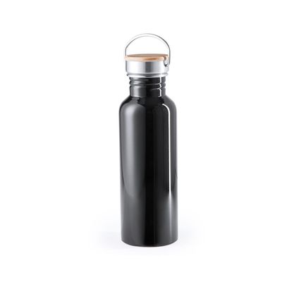 Bidón Retro 800ml Acero Inoxidable Neg