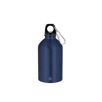 Bidón acero reciclado 500 ml con mosquetón Mar