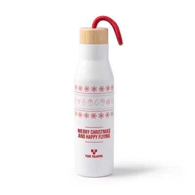 Bidón de 500 ml con tapa de bambú