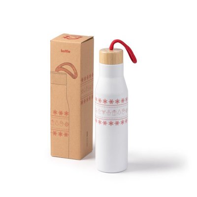 Bidón de 500 ml con tapa de bambú