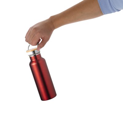 Bidón 500ml Térmico Detalle Bambú