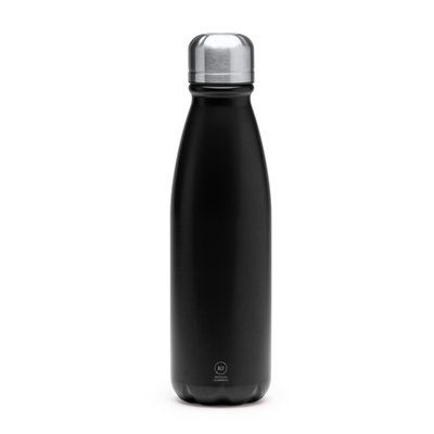 Bidón de 550 ml y tapón antigoteo Negro