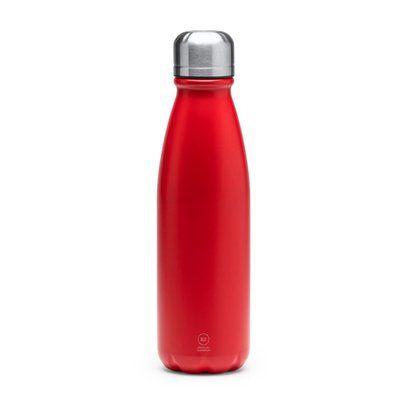 Bidón de 550 ml y tapón antigoteo Rojo Talla Única Adulto