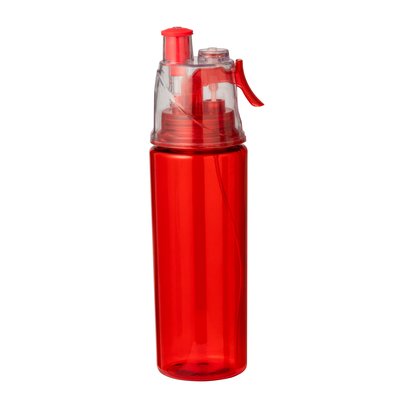 Bidón de 600 ml con vaporizador Roj
