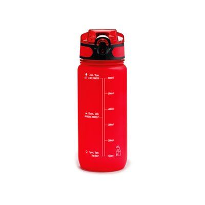 Bidón de 750 ml con asa de transporte Rojo Talla Única Adulto