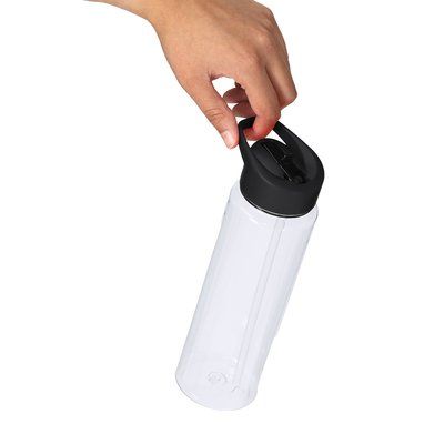 Bidón 750 ml con pajita, asa y fácil apertura