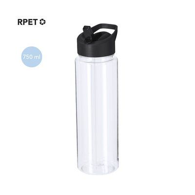 Bidón 750 ml con pajita, asa y fácil apertura