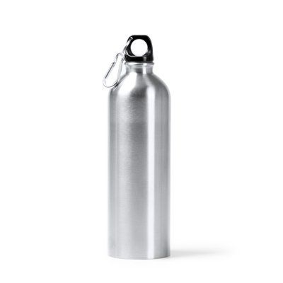 Bidón de 750 ml y tapón antigoteo Plata Talla Única Adulto
