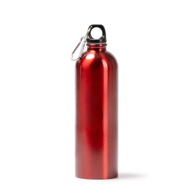 Bidón de 750 ml y tapón antigoteo Rojo Talla Única Adulto