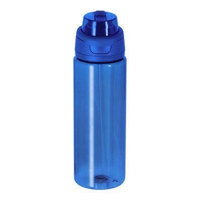 Bidón de 750ml doble sistema para beber Azul