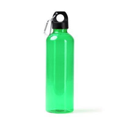 Bidón de 800 ml con asa y mosquetón Verde Helecho