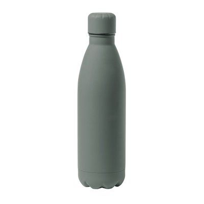 Bidón Acero Inox. 790ml Tacto Goma Gri