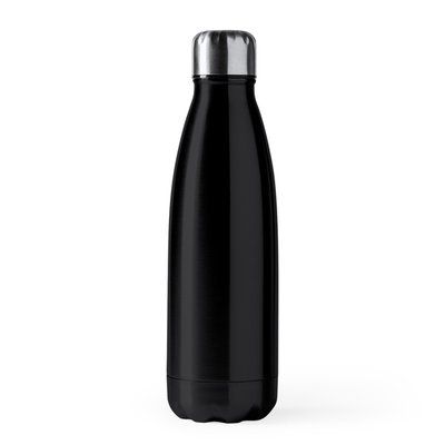 Bidón de acero inoxidable 700 ml Negro TALLA ÚNICA ADULTO