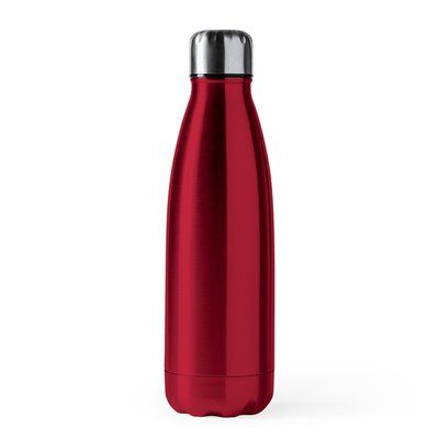 Bidón de acero inoxidable 700 ml Rojo TALLA ÚNICA ADULTO