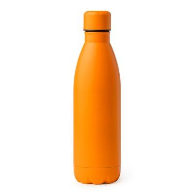 Bidón de acero inoxidable 790 ml Naranja Talla Única Adulto