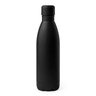 Bidón de acero inoxidable 790 ml Negro Talla Única Adulto