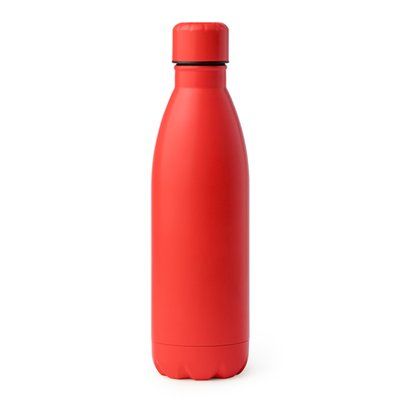 Bidón de acero inoxidable 790 ml Rojo Talla Única Adulto