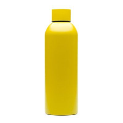 Bidón de acero inoxidable 800ml sublimable Amarillo