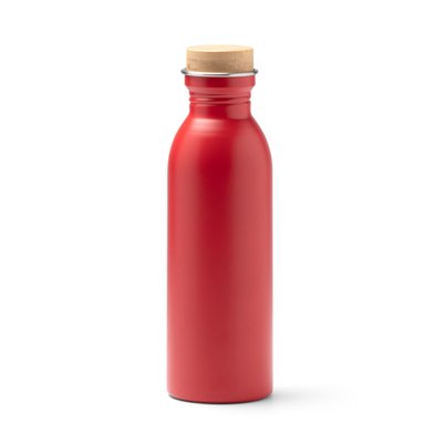 Bidón de acero reciclado con tapón de bambú