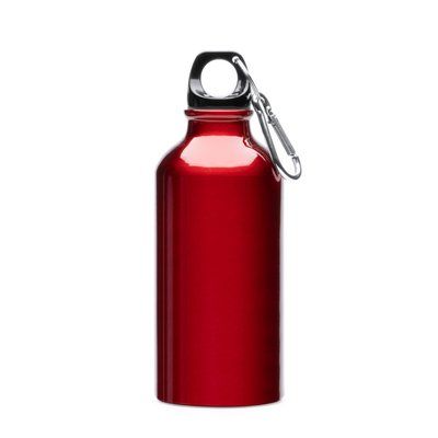 Bidón de aluminio 400 ml especial sublimación Rojo Talla Única Adulto