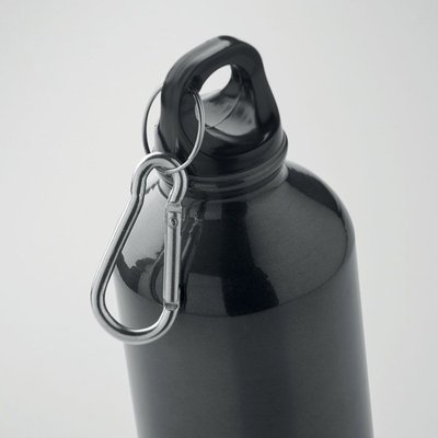 Bidón Aluminio 500ml con Mosquetón