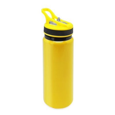 Bidón aluminio 680 ml Amarillo Talla Única Adulto
