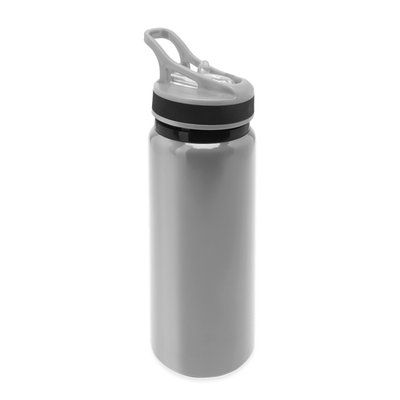 Bidón aluminio 680 ml Plata Talla Única Adulto