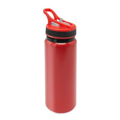 Bidón aluminio 680 ml Rojo Talla Única Adulto
