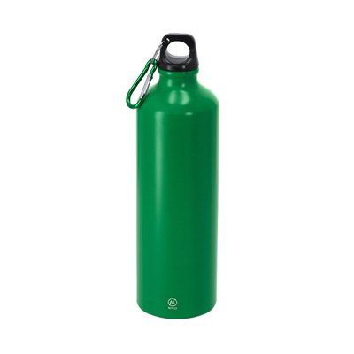 Bidón aluminio de 800 ml con mosquetón Ver