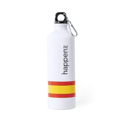 Bidón Blanco con Bandera España 800ml