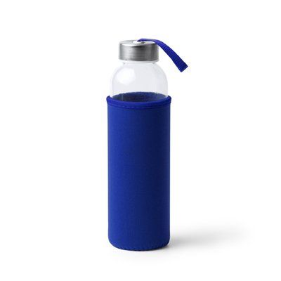Bidón de cristal 500 ml con funda Royal Talla Única Adulto