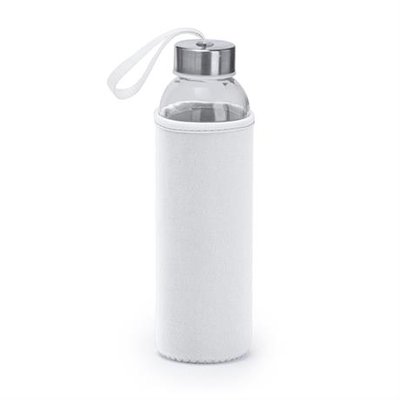 Bidón de cristal 500 ml con funda