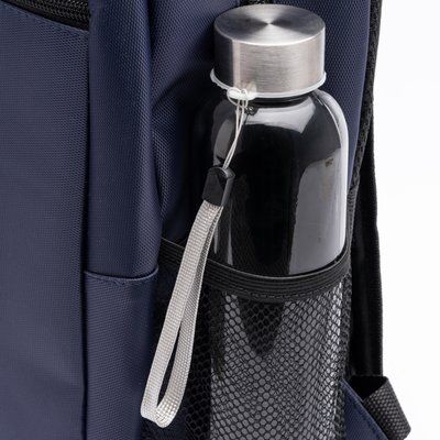Bidón de cristal 500ml con cinta para transportar