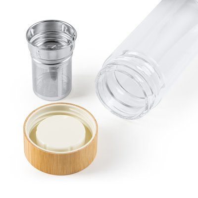 Bidón de cristal borosilicato 420ml