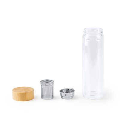 Bidón de cristal borosilicato 420ml